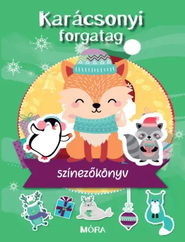 Karácsonyi forgatag - Színezőkönyv Expressz szállítás