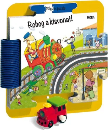 Outlet Pálya és puzzle - Robog a kisvonat!