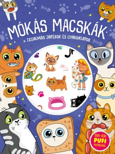Mókás macskák - Izgalmas játékok és gyakorlatok Ajánlat