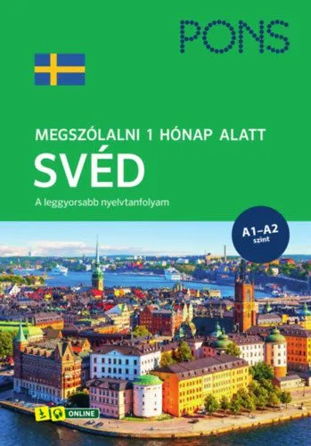 Gyors szállítás PONS Megszólalni 1 hónap alatt SVÉD - A leggyorsabb nyelvtanfolyam