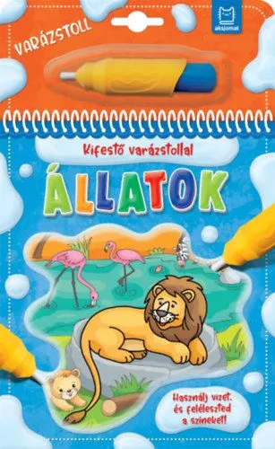 Kifestő varázstollal - Állatok Gyors szállítás