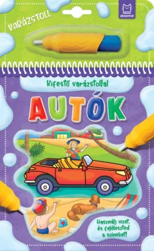 Kifestő varázstollal - Autók Csak ma