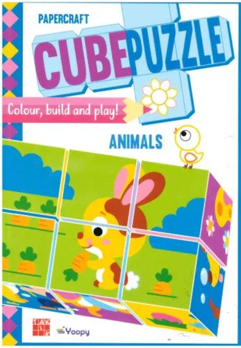 Exkluzív ajánlat Kocka Kirakó (Cube Puzzle) - Állatok