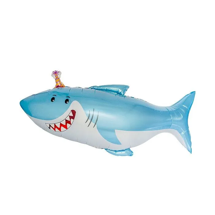 Azonnal elérhető Cápa Friendly fólia lufi 57 cm