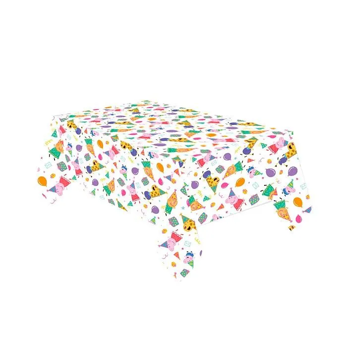 Peppa malac Celebration papír asztalterítő 120x180 cm Expressz szállítás