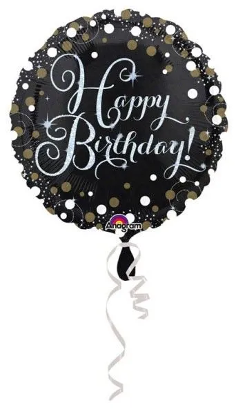 Nézd meg most Happy Birthday Gold fólia lufi 43 cm