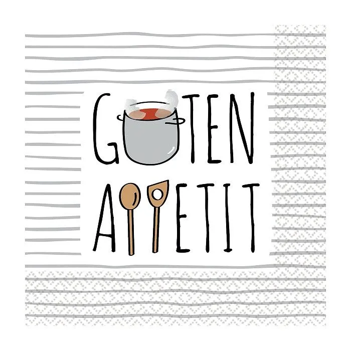 Biztonságos vásárlás Guten Appetit szalvéta 16 db-os 33x33 cm