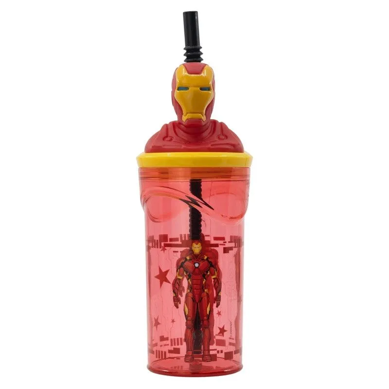 Bosszúállók Invincible Force 3D Figurine szívószálas pohár 360 ml Olcsóbb