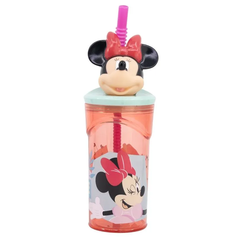 Disney Minnie Being More 3D Figurine szívószálas pohár 360 ml Ajánlat