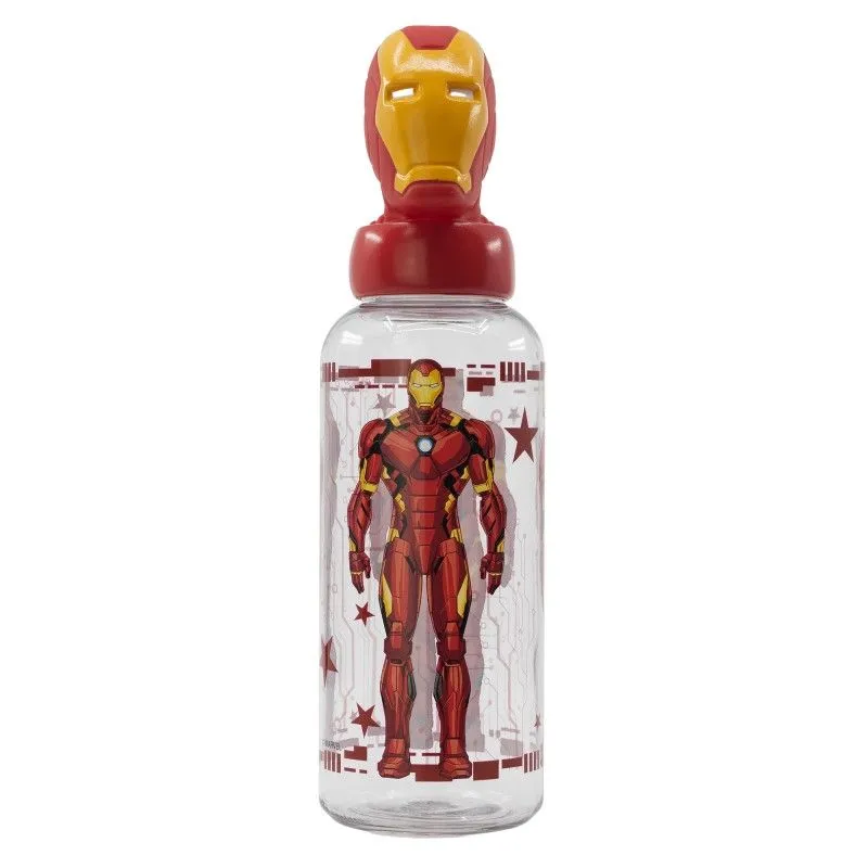 Bosszúállók Invincible Force 3D Figurine műanyag kulacs 560 ml Azonnali szállítás