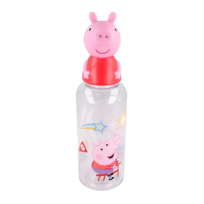 Peppa malac 3D Figurine műanyag kulacs 560 ml Népszerű