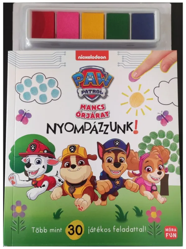Mancs Őrjárat - Nyomdázzunk! - Több mint 30 játékos feladattal Alacsony ár