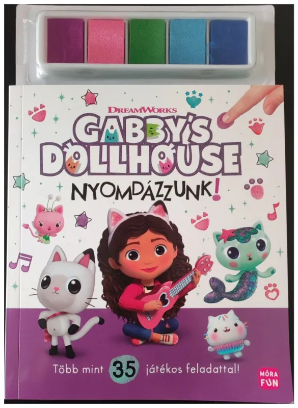 Gabi babaháza - Nyomdázzunk! - Több mint 35 játékos feladattal Biztonságos vásárlás
