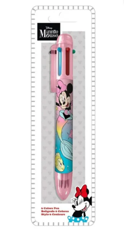 Exkluzív ajánlat Disney Minnie Mermaid 6 színű toll