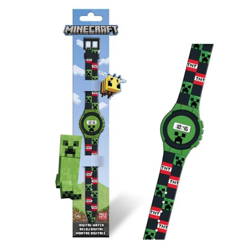 Kedvezményes ár Minecraft digitális karóra