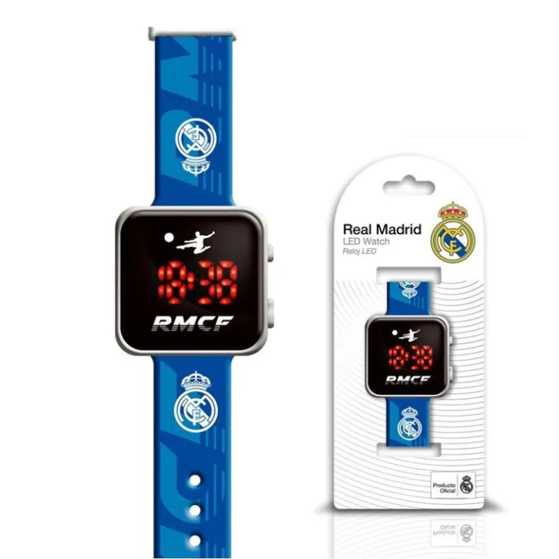 Csak ma Real Madrid Emblem digitális LED karóra