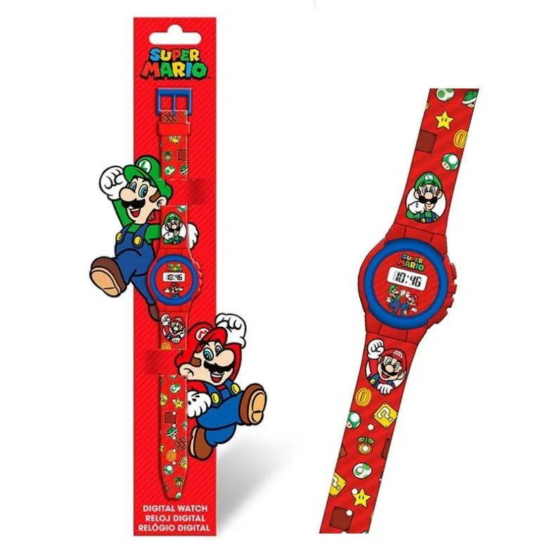 Végkiárusítás Super Mario digitális karóra