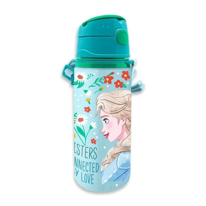 Expressz szállítás Disney Jégvarázs Enchanted alumínium kulacs akasztóval 600 ml