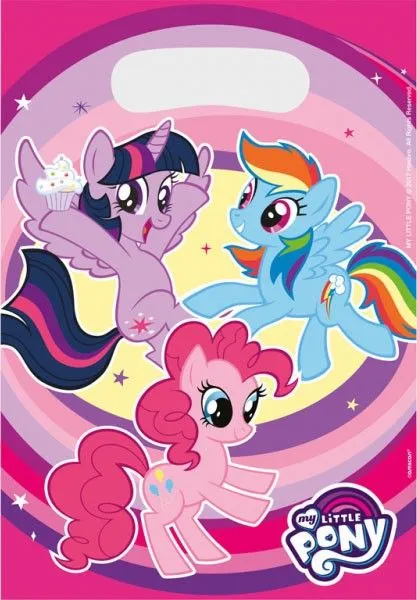 Én kicsi pónim Rainbow Sparkle ajándéktasak 8 db-os Akció