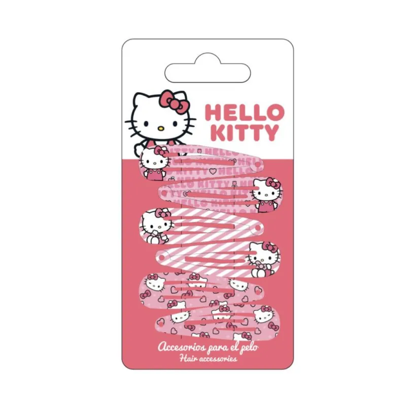 Alacsony ár Hello Kitty Cute hajcsat szett 6 db-os