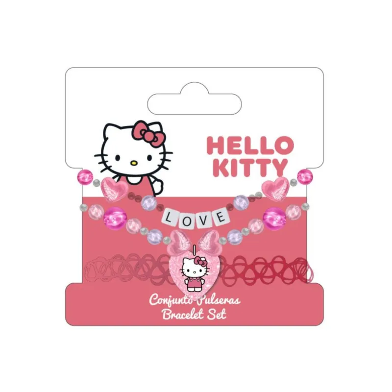 Hello Kitty Love karkötő szett 3 db-os Kiárusítás