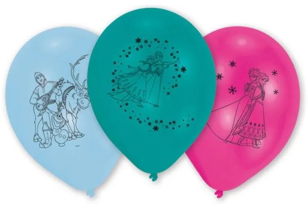 Biztonságos fizetés Disney Jégvarázs Star léggömb, lufi 10 db-os 10 inch (25,4cm)