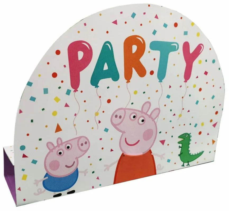 Ajánlat Peppa malac Confetti Party meghívó 8 db-os