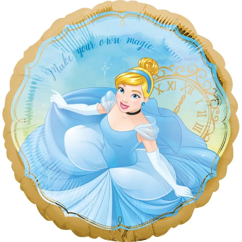 Olcsóbb Disney Hercegnők Cinderella fólia lufi 43 cm