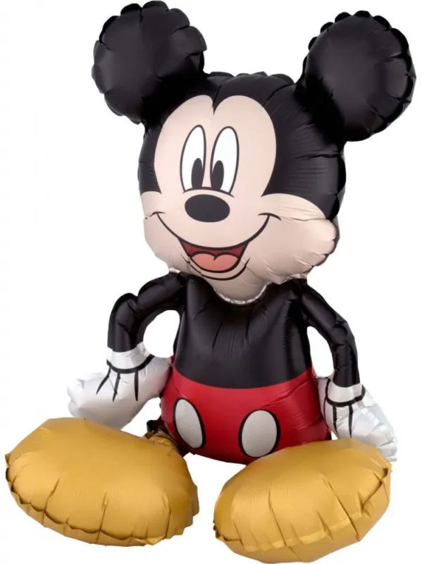 Disney Mickey ülő fólia lufi 45 cm Kedvezmény