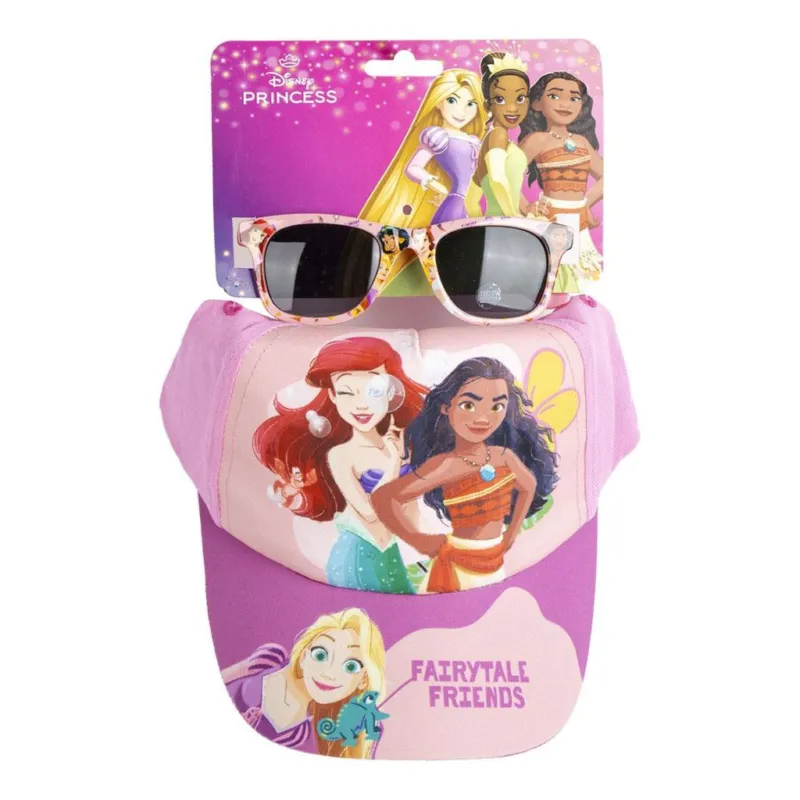 Disney Hercegnők Fairytale Friends napszemüveg és baseball sapka szett Alacsony ár