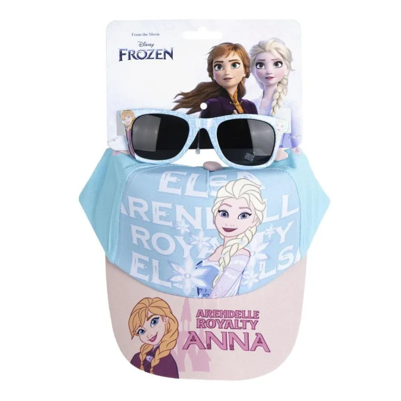 Végkiárusítás Disney Jégvarázs Royalty napszemüveg és baseball sapka szett