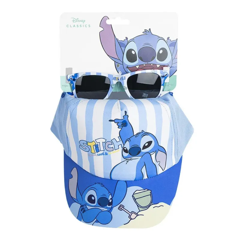 Disney Lilo és Stitch, A csillagkutya napszemüveg és baseball sapka szett Exkluzív ajánlat