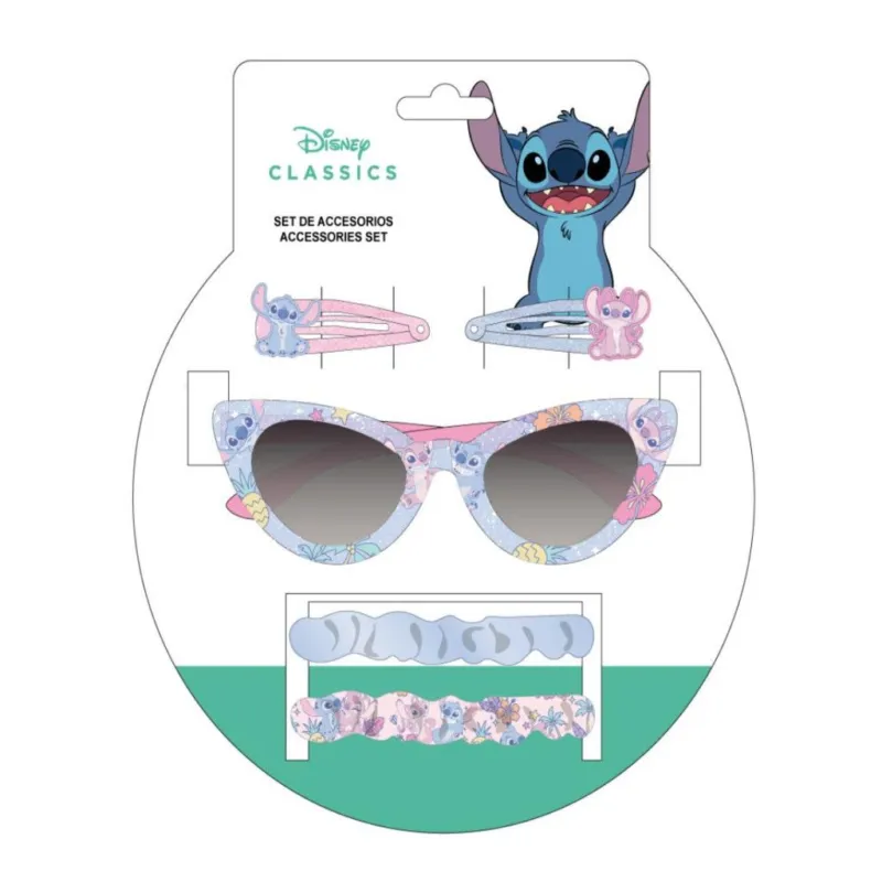 Disney Lilo és Stitch, A csillagkutya napszemüveg és hajkiegészítő szett Csak ma