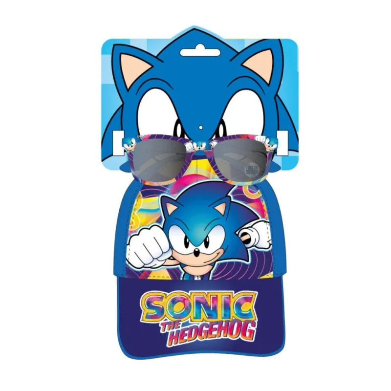 Vedd meg most Sonic a sündisznó napszemüveg és baseball sapka szett