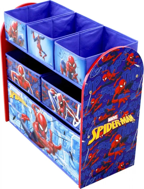 Pókember Hero tárolószekrény 62,5x29,5x60 cm Kiárusítás