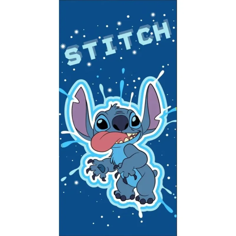 Disney Lilo és Stitch, A csillagkutya fürdőlepedő, strand törölköző 70x140cm (Fast Dry) Olcsóbb