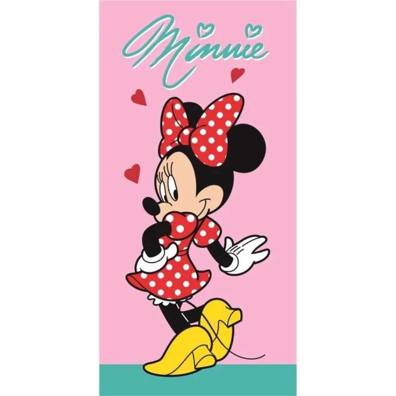 Disney Minnie fürdőlepedő, strand törölköző 70x140cm (Fast Dry) Csak ma