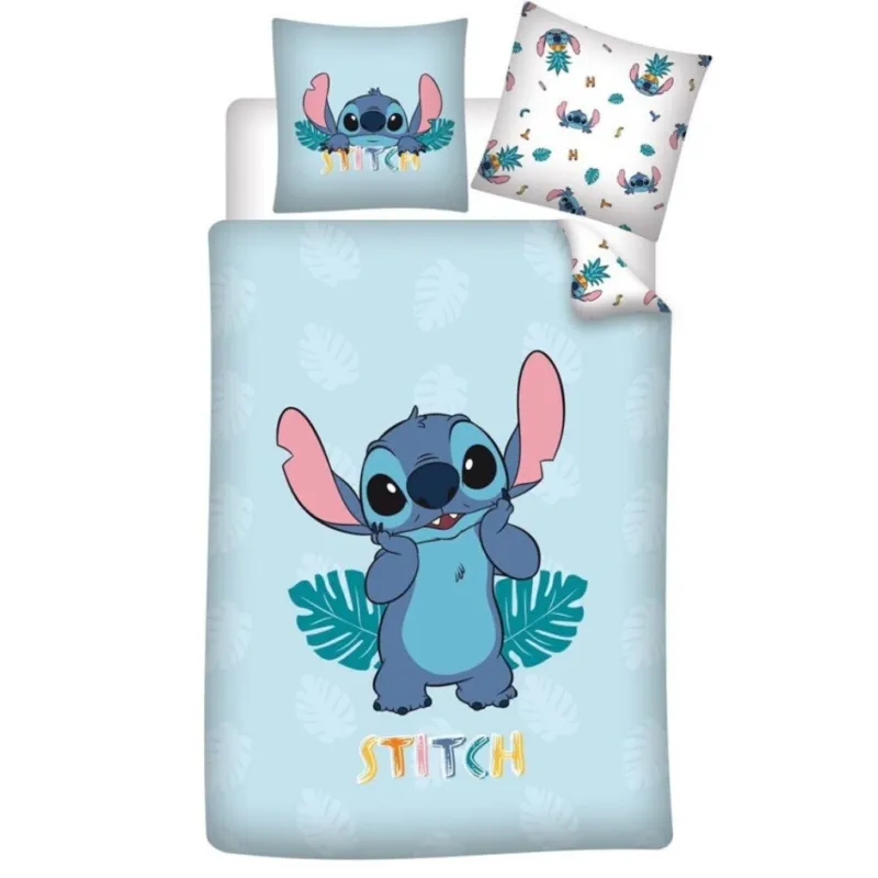 Disney Lilo és Stitch, A csillagkutya ágyneműhuzat 140×200cm, 65×65 cm Gyors kiszállítás