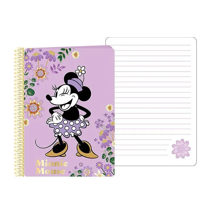 Ajánlat Disney Minnie Purple spirál notesz, füzet A5