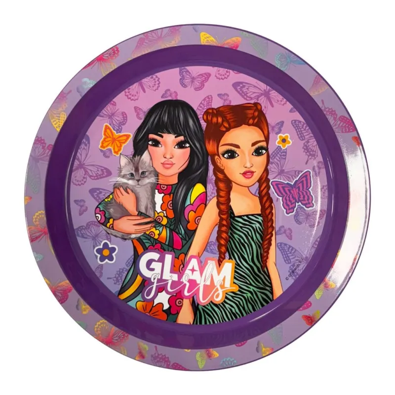 Nézd meg most Glam Girls Team micro lapostányér