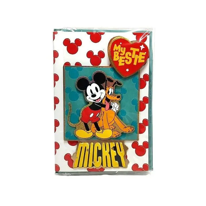 Olcsóbb Disney Mickey Bestie 3D üdvözlőkártya