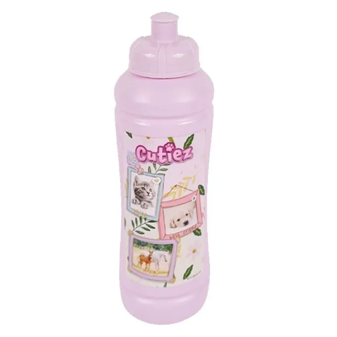 Azonnal elérhető Állatos Cutiez műanyag kulacs 450 ml