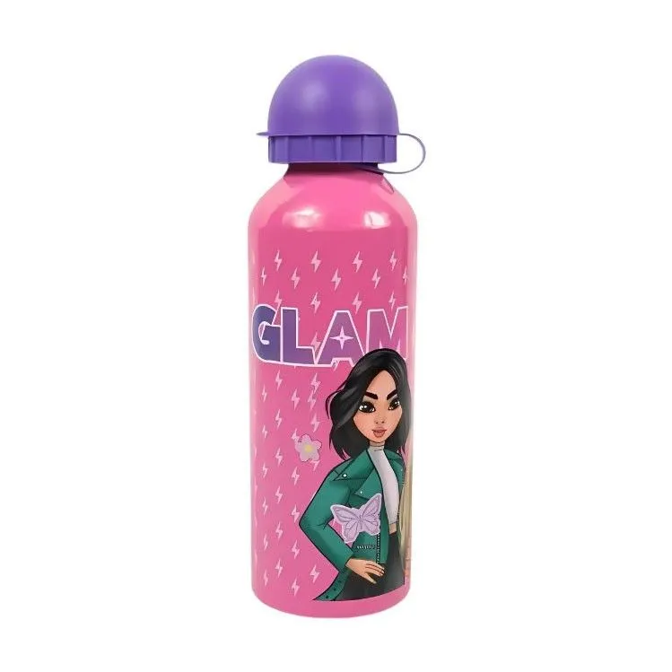 Glam Girls Team alumínium kulacs 500 ml Prémium