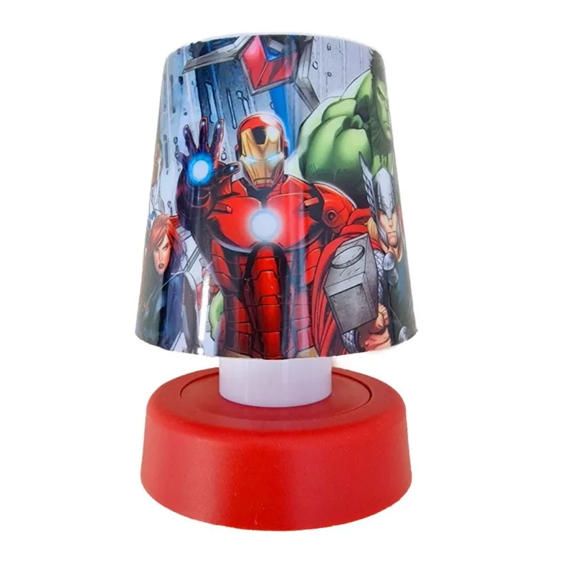 Bosszúállók Team mini asztali lámpa 11 cm Kihagyhatatlan ajánlat