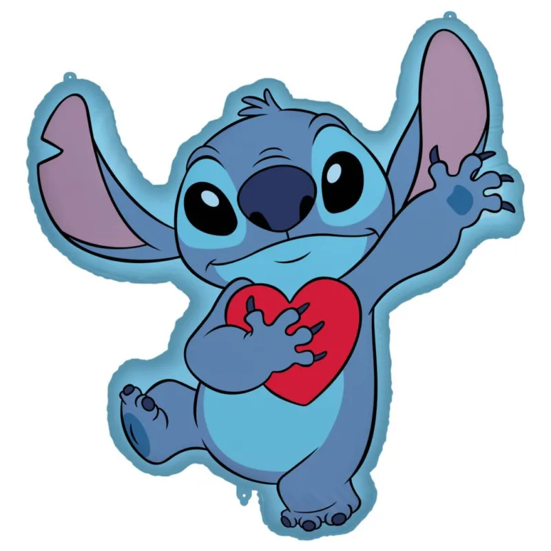 Disney Lilo és Stitch, A csillagkutya Heart fólia lufi 86 cm Kihagyhatatlan ajánlat