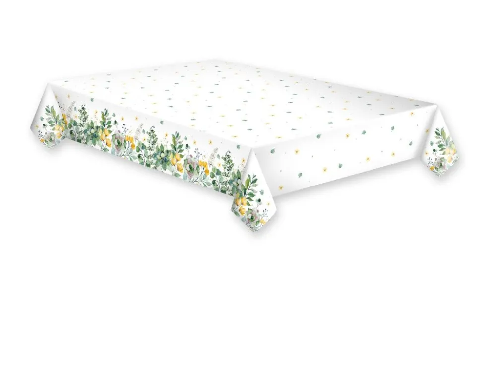 Rendeld meg most Virág Floral Frame papír asztalterítő 120x180 cm