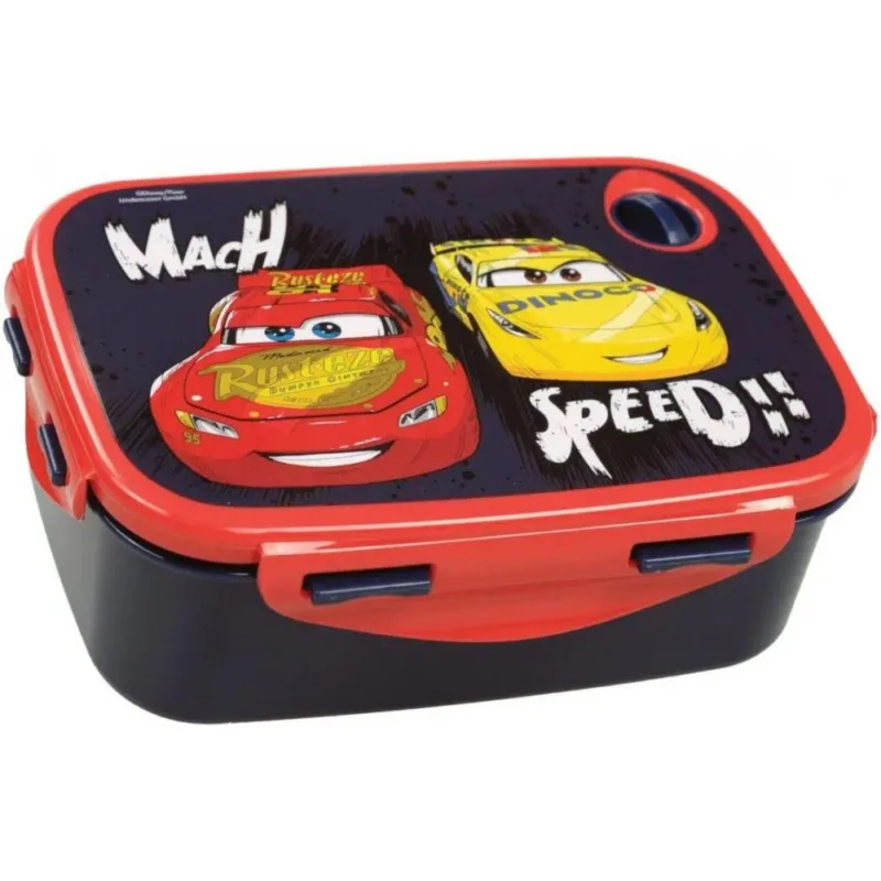 Olcsó Disney Verdák Speed szendvicsdoboz