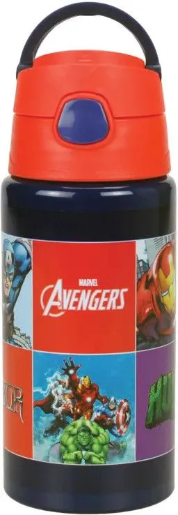 Exkluzív ajánlat Bosszúállók Smash alumínium kulacs akasztóval 500 ml