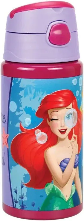 Disney Hercegnők Ariel alumínium kulacs akasztóval 500 ml Biztonságos vásárlás