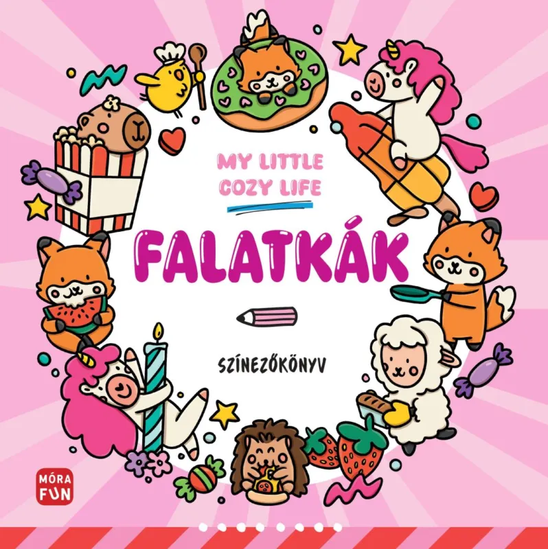 My Little Cosy Life - Falatkák. Színezőkönyv Szuper ajánlat